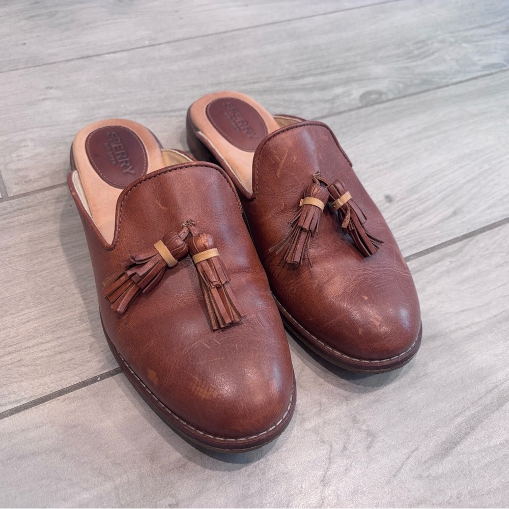 Sperry Women’s Brown Leather Loafers
